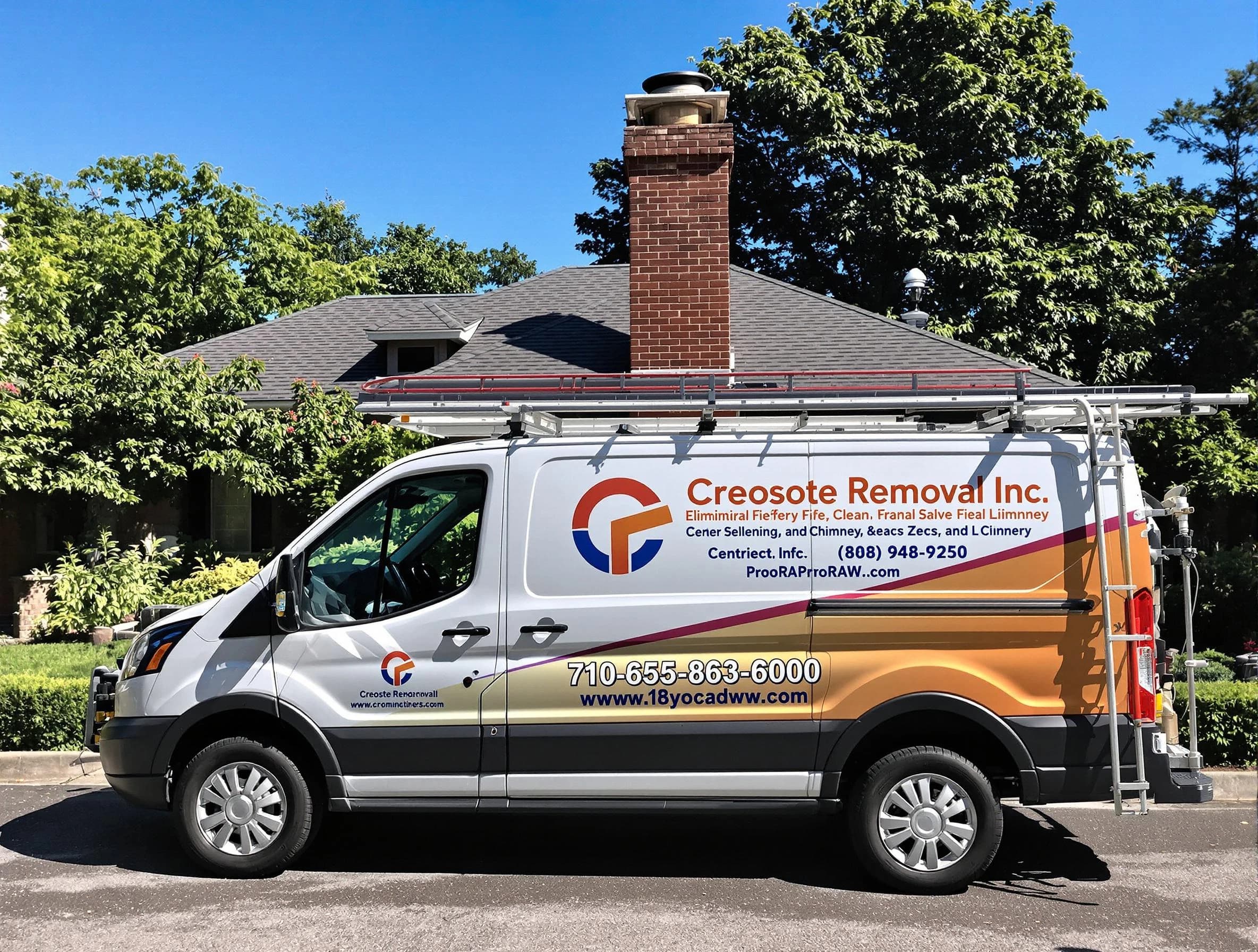 Hoover Chimney Sweep technician removing creosote safely in Hoover, AL