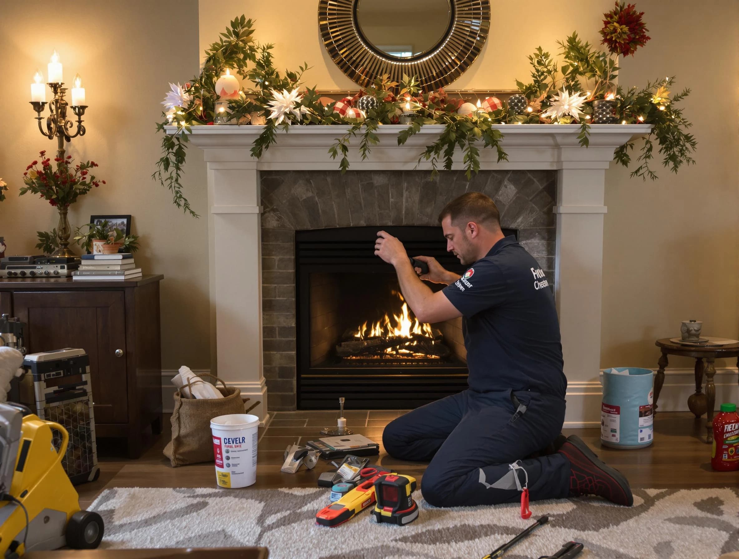 Hoover Chimney Sweep offering fireplace maintenance services in Hoover, AL