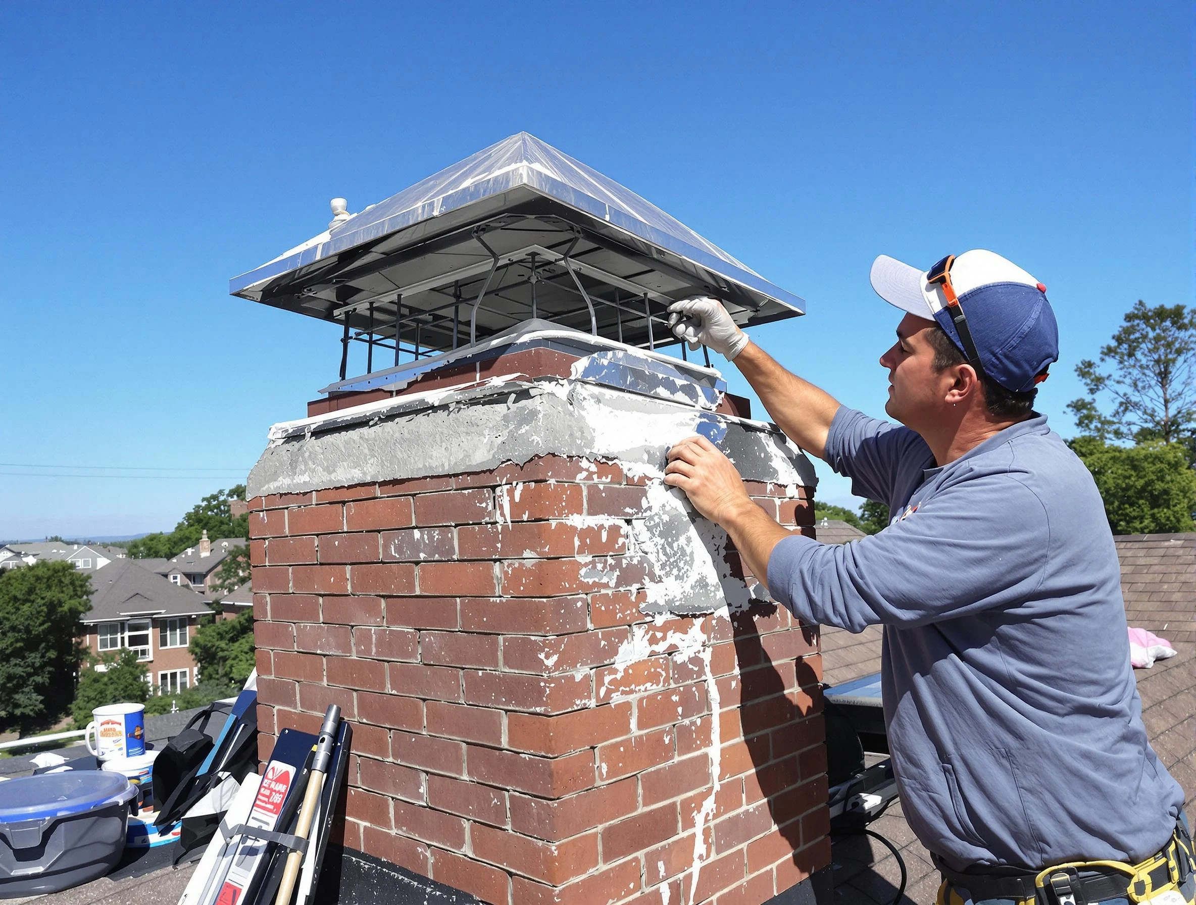 Chimney Crown Services in Hoover