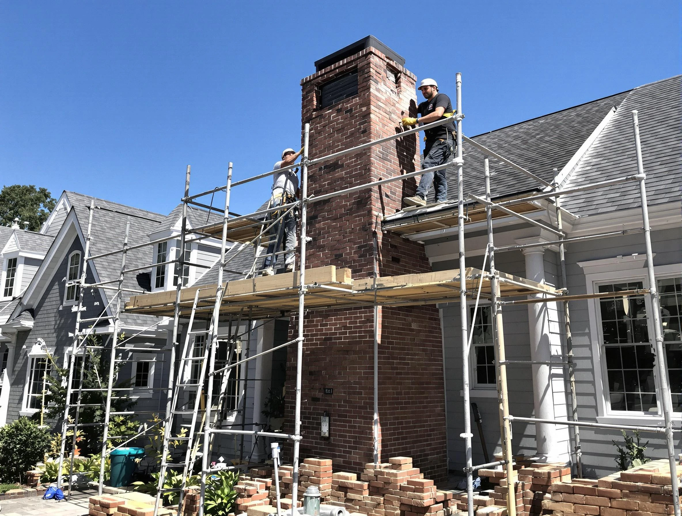 Chimney Rebuilding in Hoover