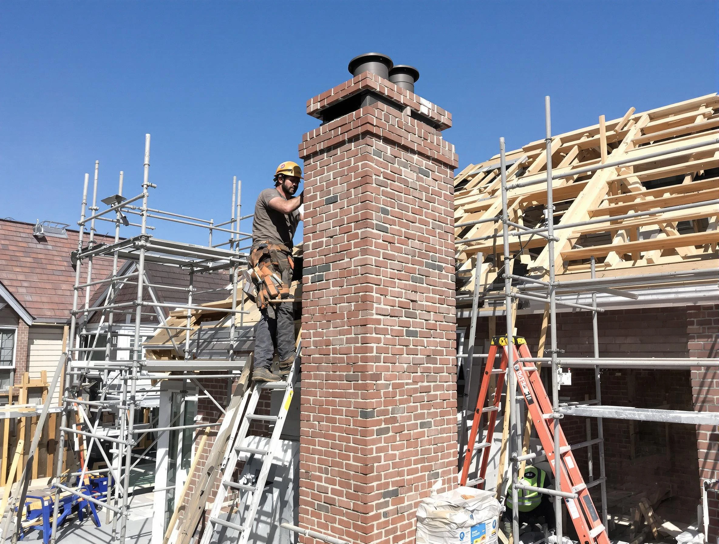 New chimney installation completed by Hoover Chimney Sweep in Hoover, AL